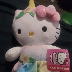 Hello kitty unicorn plush new